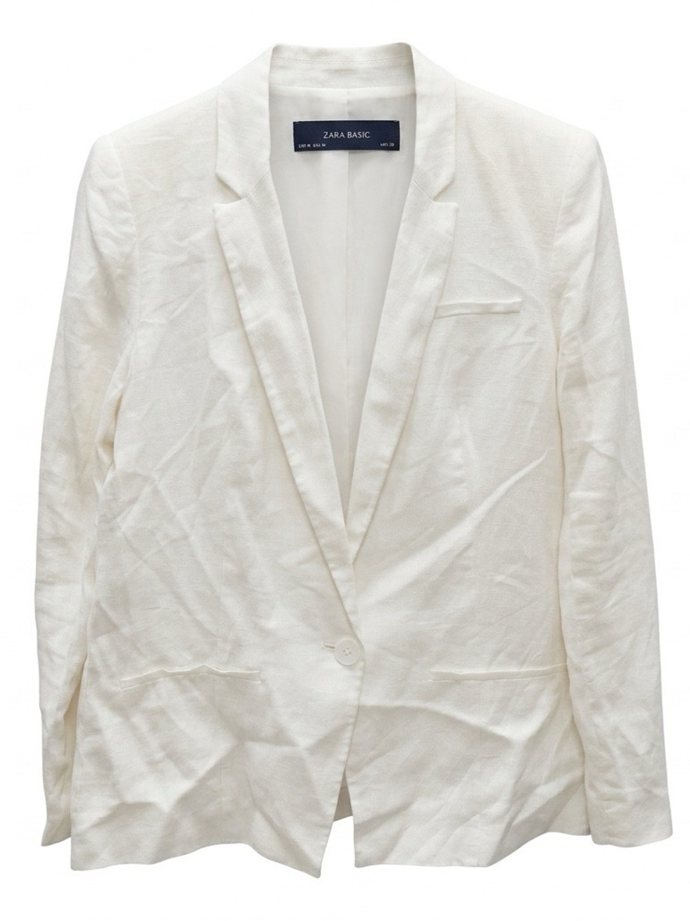 Zara Single-Button Tailored Blazer